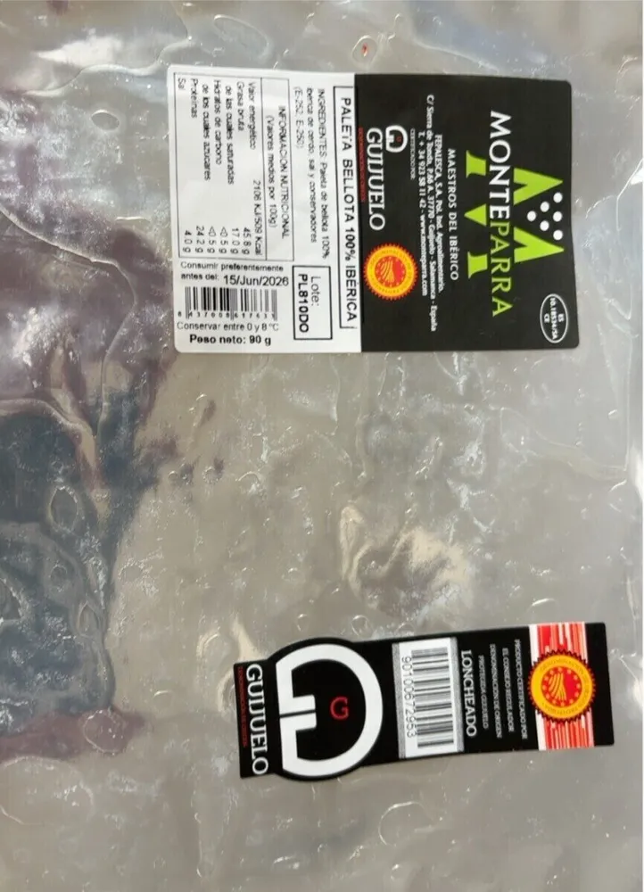 Paleta bellota