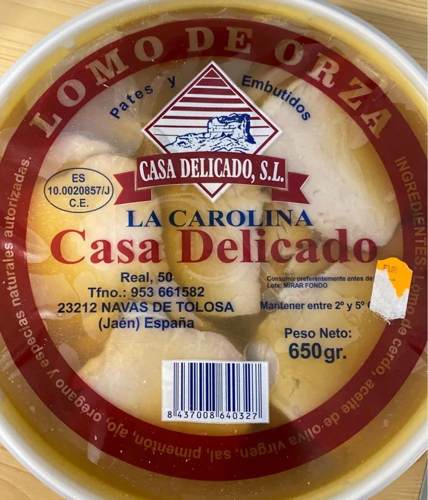 Lomo de orza