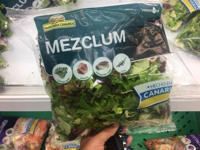 Mezclum lavadas