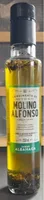Huile d'olive extra vierge saveur basilique