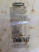 Tortillas de trigo