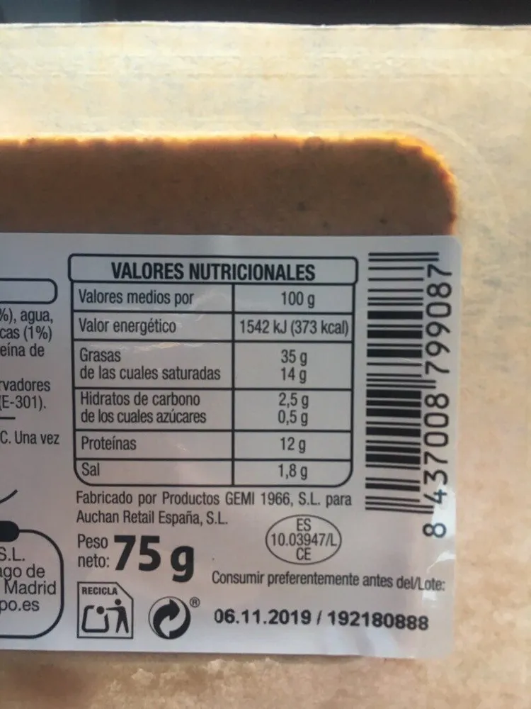 Paté a las finas hierbas