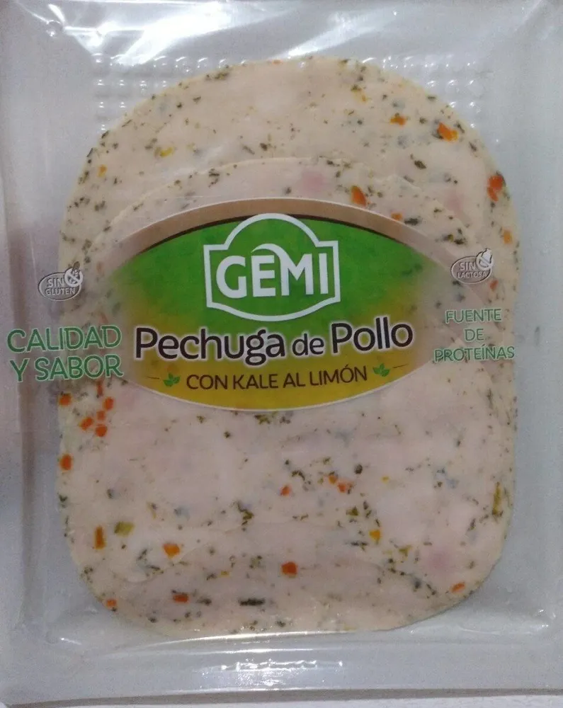 Pechuga de pollo con kale al limón
