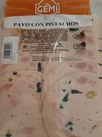 Pavo con pistachos