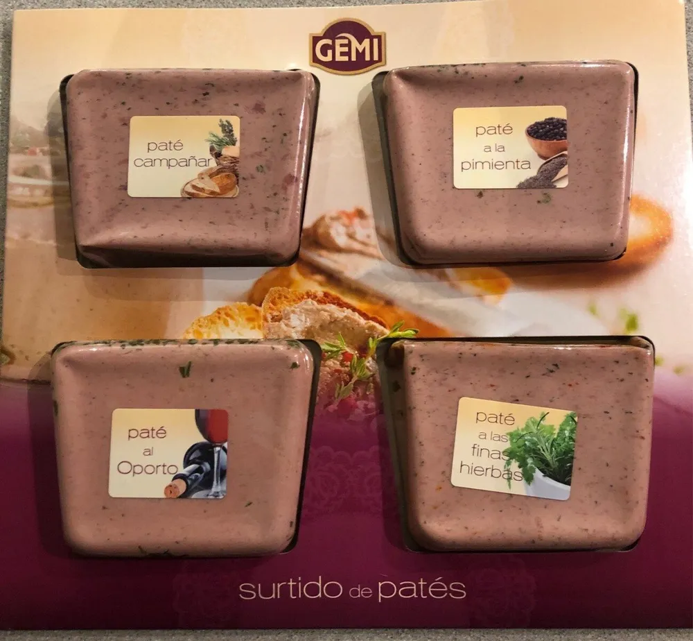 Gemi Surtido de Pates
