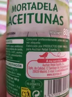 mortadela con aceitunas