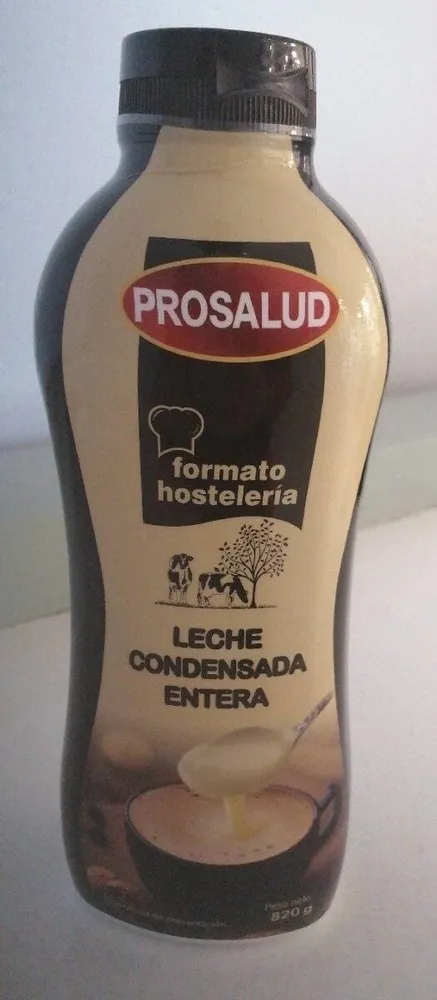Leche condensada entera
