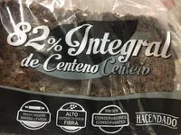 Pan de centeno 82% integral