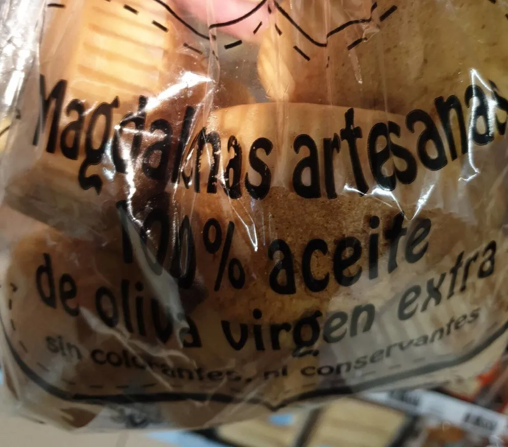 Magdalenas artesanas 100% aceite de oliva virgen extra