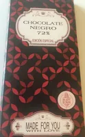Chocolate negro 72% edición especial