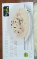 Parmentier de patata con trufa