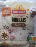 Tortillas cereales y semillas