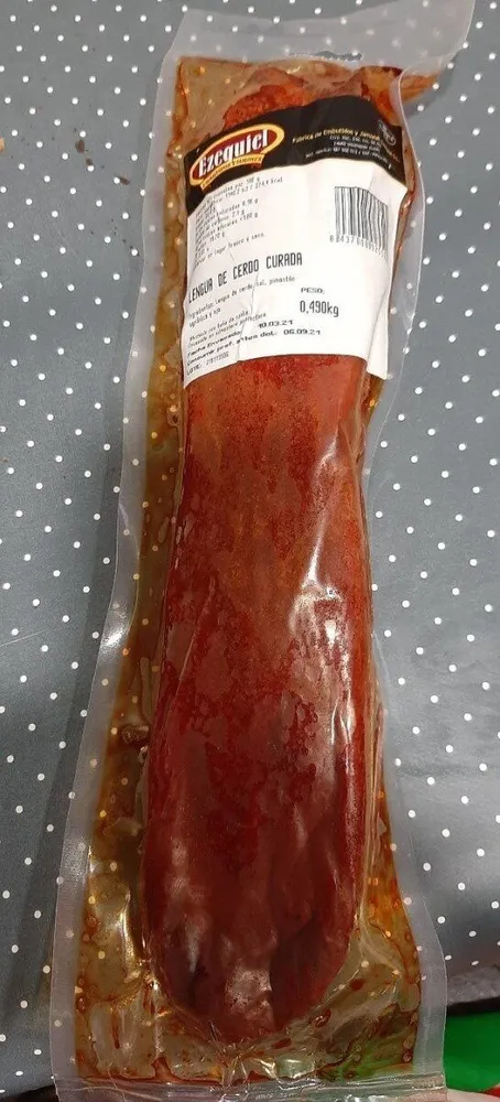 Lengua de Cerdo curada