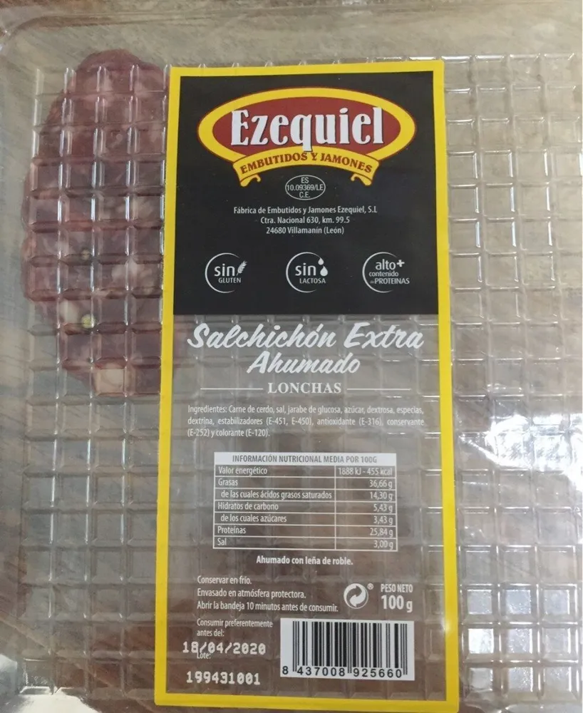 Salchichon extra ahumado