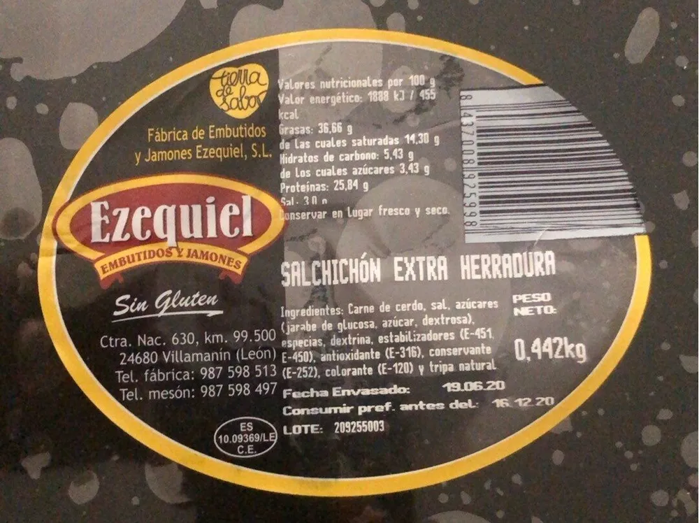 Salchichón Extra Herradura