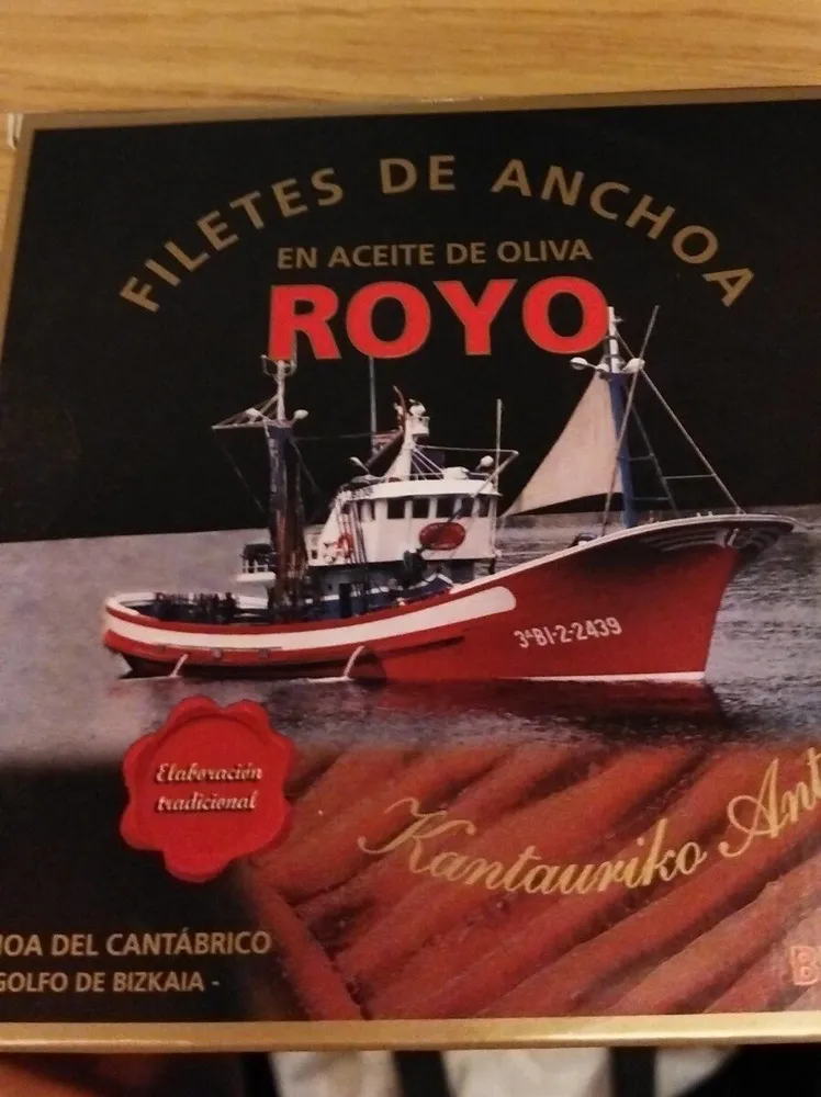 Filetes de anchoa en aceite de oliva