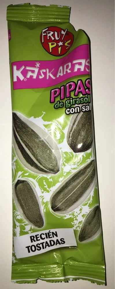 Kaskaras Pipas de girasol con sel