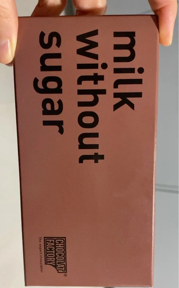 Milk without sugar