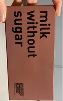 Milk without sugar