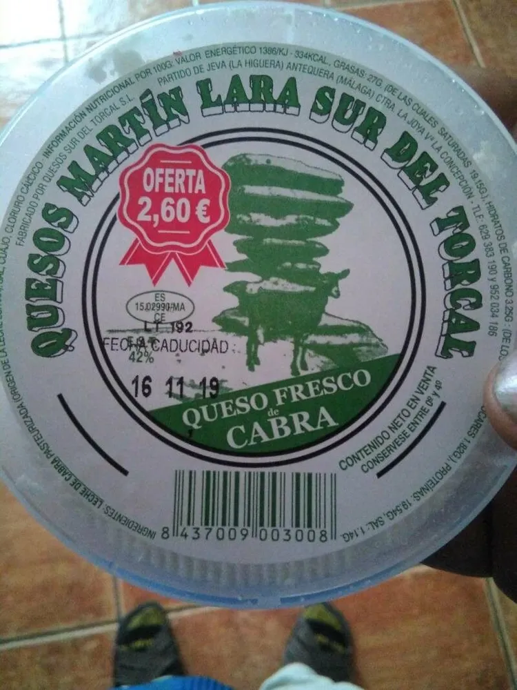Queso fresco de cabra