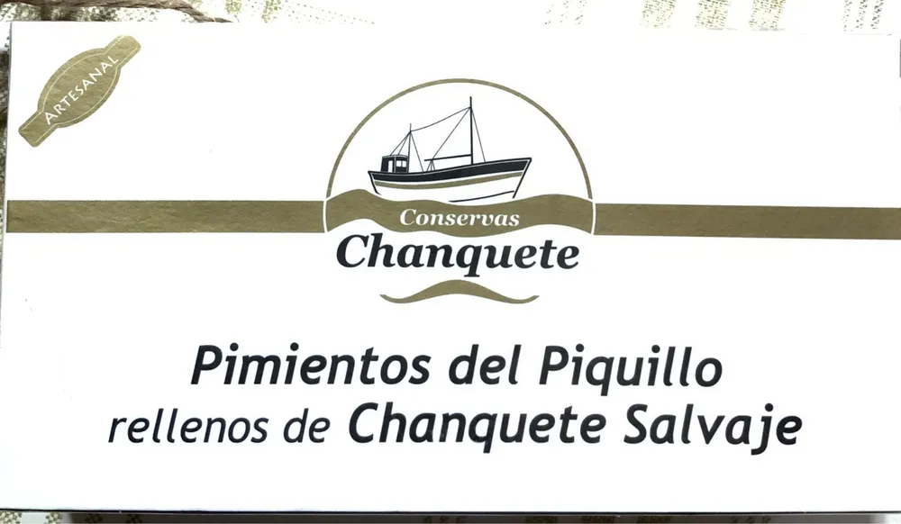Pimientos del Piquillo rellenos de Chanquete Salvaje