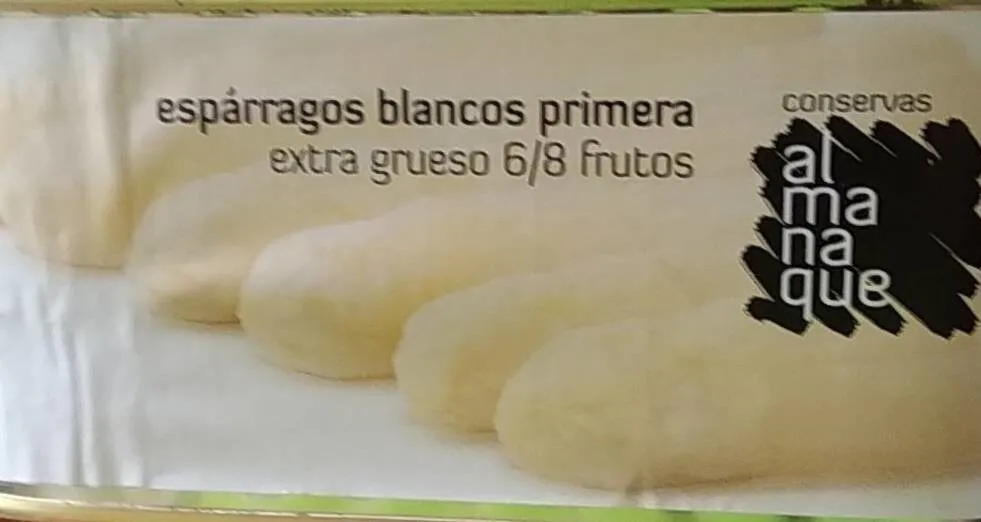 Espárragos blancos primera