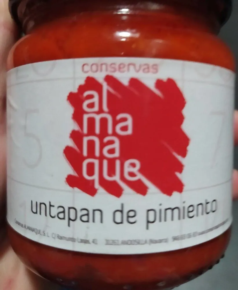 Untapan de pimiento