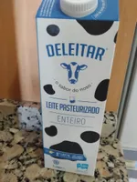 Deleitar leche pasteurizado enteiro
