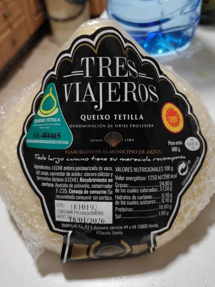 Queso Tetilla