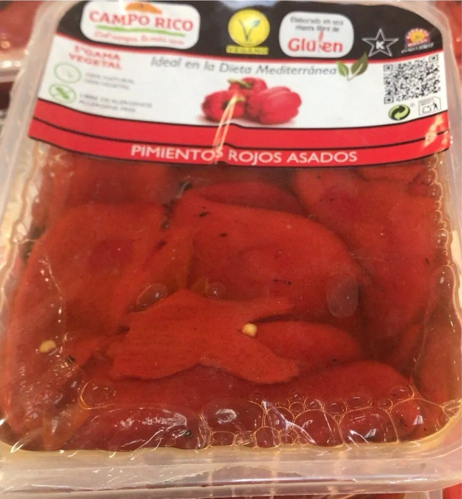 Pimientos rojos asados