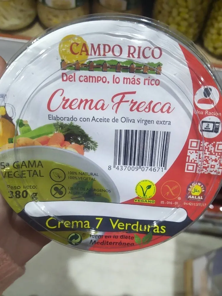 Crema 7 verduras