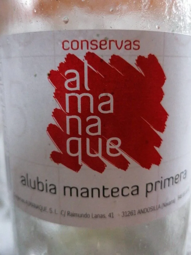 Alubia manteca primera