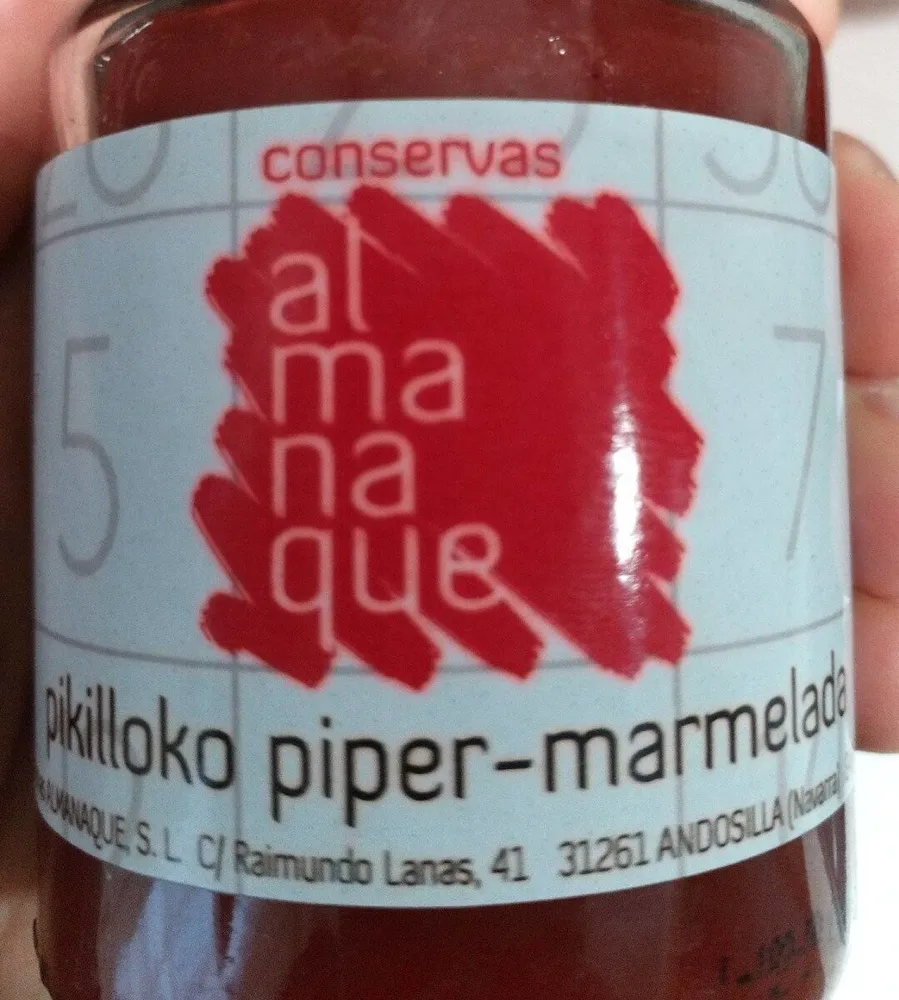 Pikillo piper mermelada