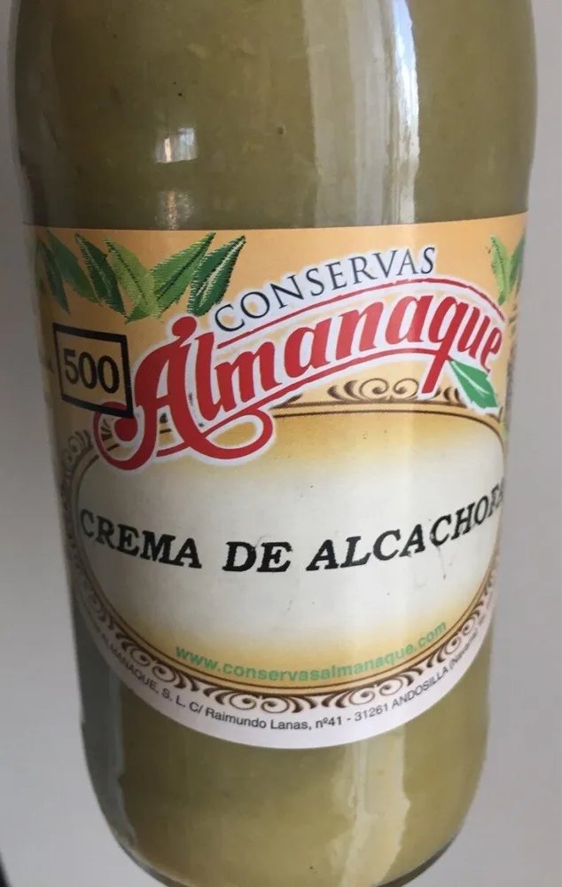 Crema de alcachofa