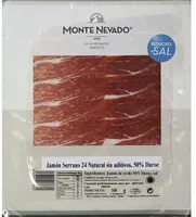 Jamon Serrano 24 Natural sin aditivos 50% Duroc
