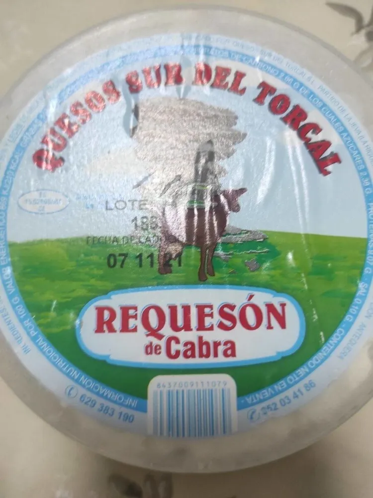 Requesón de cabra