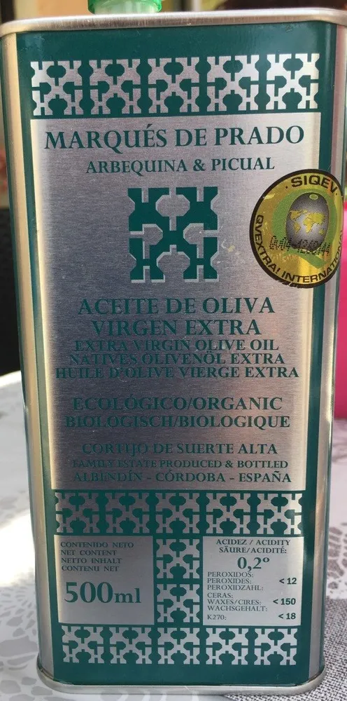 Huile d'olive bio