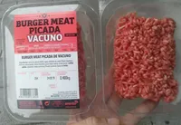 Burguer meat picada