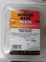 Burger meat mixta