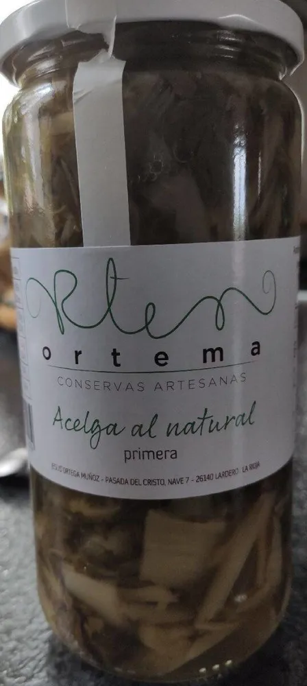 Acelgas al natural