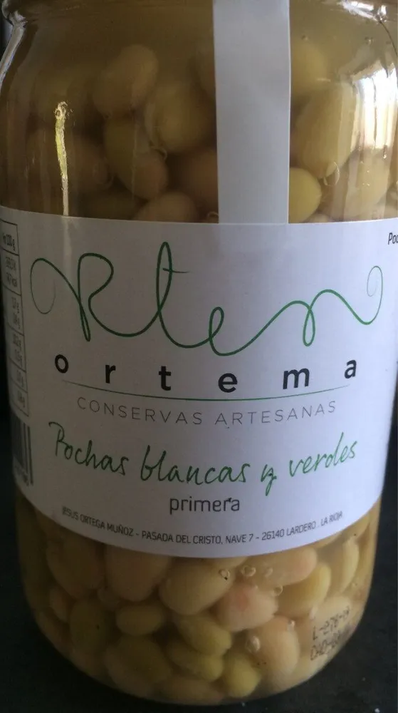 Pochas blancas y verdes