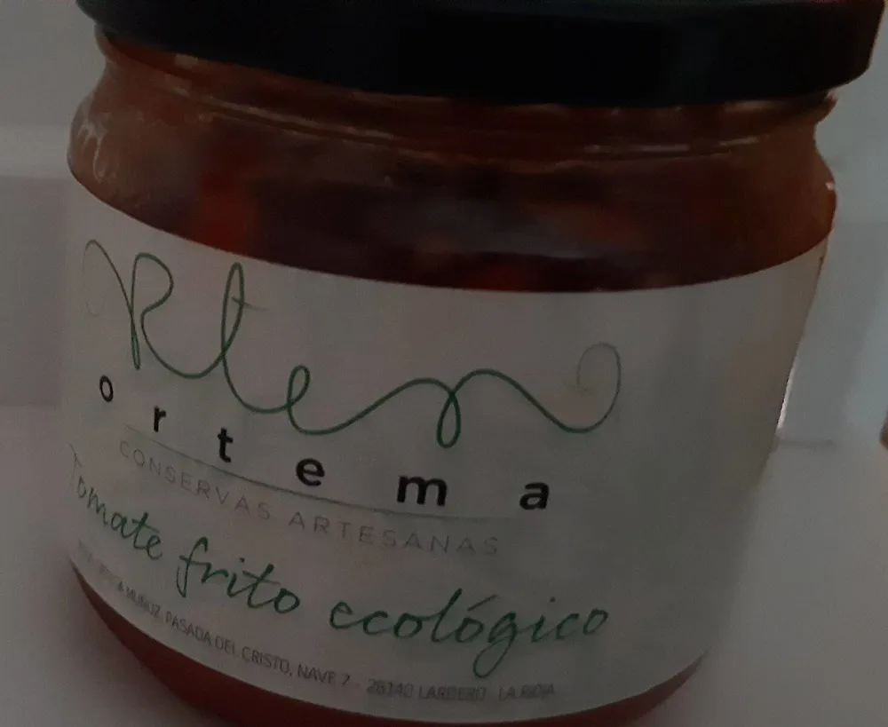 Tomate frito ecológico
