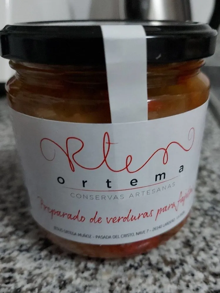 Preparado de verduras para fajitas
