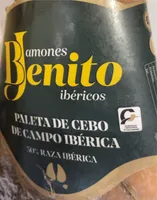Paleta de cerdo de campo ibérica