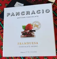 Frambuesa con chocolate negro
