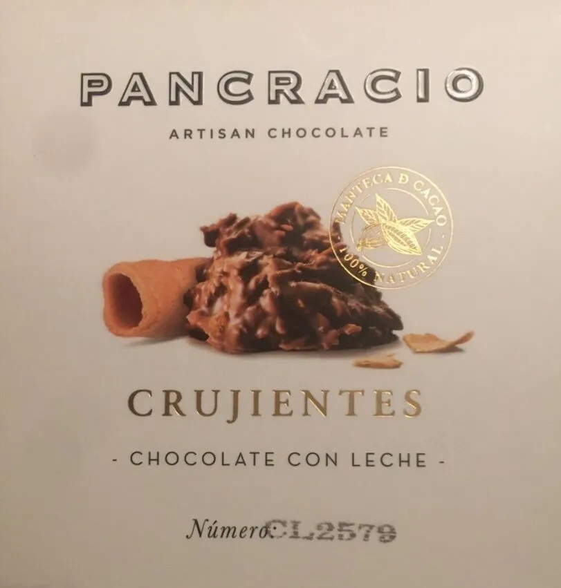 Crujientes chocolate con leche