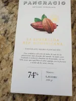 La esmeralda chocolate negro de república dominicana