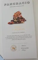 Chocolate negro con pasas y nueces