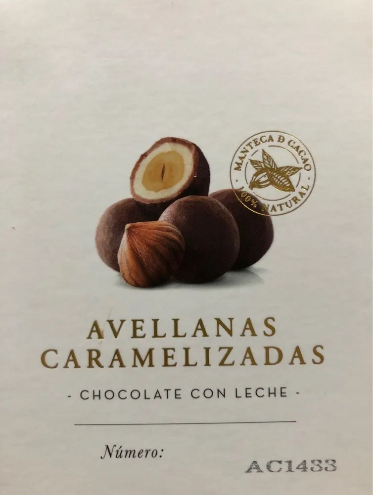 Avellanas caramelizadas