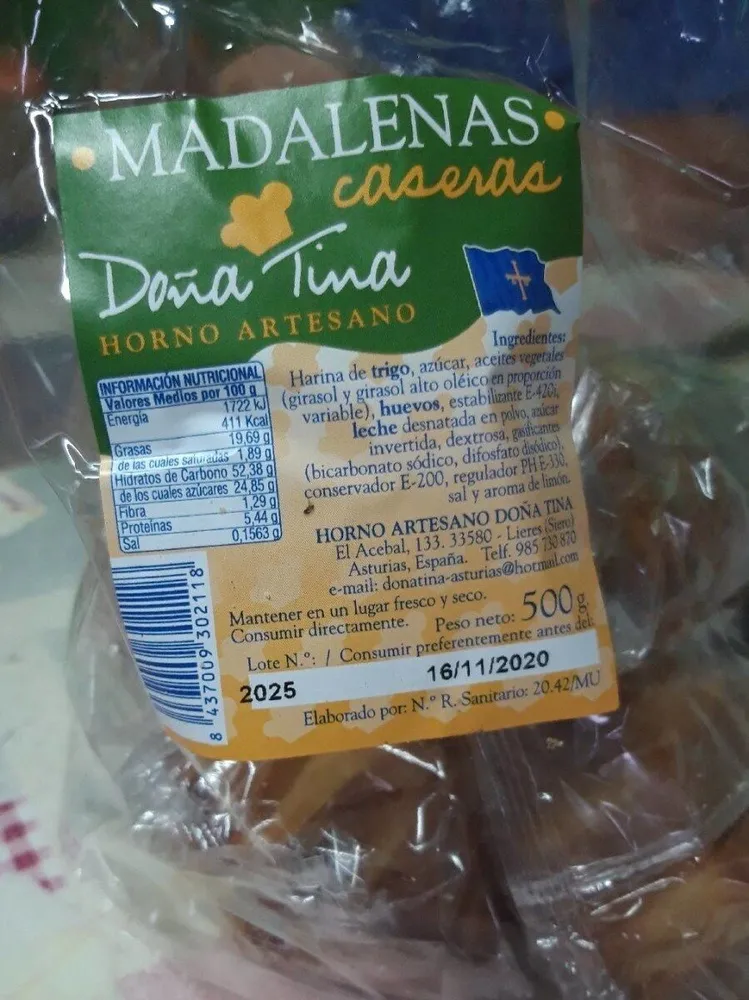 Madalenas caseras